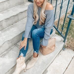 On Twelfth ribbed knit sweater originally from VICI - size small